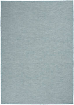Nourison Positano Blue Rectangle 4x6 ft Polypropylene Carpet 142330
