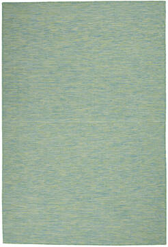 Nourison Positano Blue Rectangle 5x7 ft Polypropylene Carpet 142351