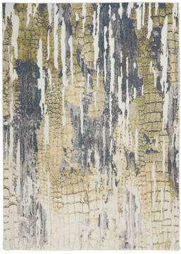Nourison Trance Beige Rectangle 4x6 ft Polypropylene Carpet 142854