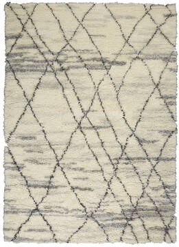 Nourison San Antonio Beige Rectangle 6x9 ft Wool Carpet 143290