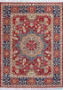 Chobi Red Hand Knotted 411 X 67  Area Rug 700-143486 Thumb 0