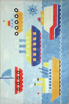 Dynamic KIDZ Multicolor Rectangle 3x5 ft  Carpet 143954