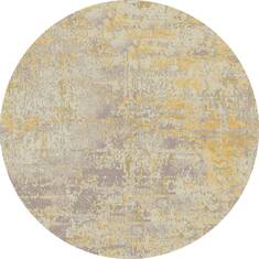 Dynamic MOOD Yellow Round 5 to 6 ft  Carpet 144120