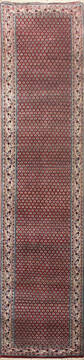 Persian Red Runner Hand Knotted 2'6" X 20'0"  Area Rug 902-145185