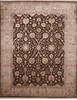 Jaipur Brown Hand Knotted 80 X 102  Area Rug 905-145360 Thumb 0