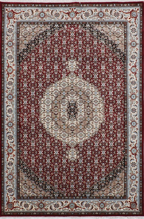 Kashan Red Hand Knotted 60 X 90 Area Rug 905-145951 Image 0