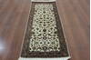 Persian Beige Runner Hand Knotted 27 X 67  Area Rug 902-146626 Thumb 0