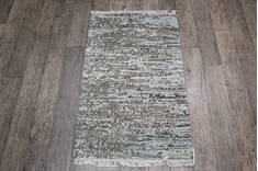 Jaipur Grey Hand Knotted 2'0" X 3'0"  Area Rug 124-146985