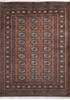 Bokhara Brown Hand Knotted 49 X 66  Area Rug 700-147105 Thumb 0