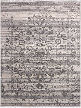 Jaipur White Hand Knotted 8'0" X 10'0"  Area Rug 124-147668