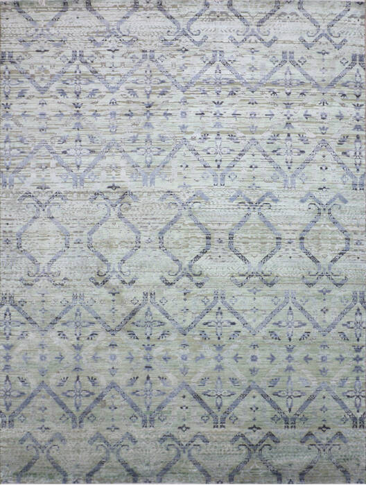 Jaipur Green Hand Knotted 811 X 120 Area Rug 905-147984 Image 0