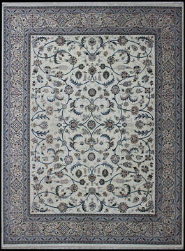 Nain Beige Hand Knotted 8'6" X 11'6"  Area Rug 902-148034