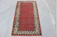 Vintage Red Hand Knotted 2'3" X 4'6"  Area Rug 902-148055