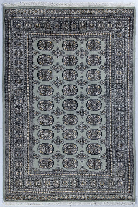 Bokhara Green Hand Knotted 48 X 610 Area Rug 700-148118 Image 0