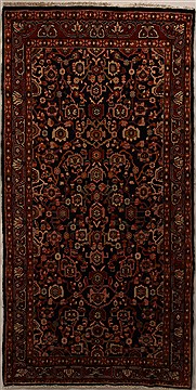 Persian Mussel Blue Runner 10 to 12 ft Wool Carpet 15980