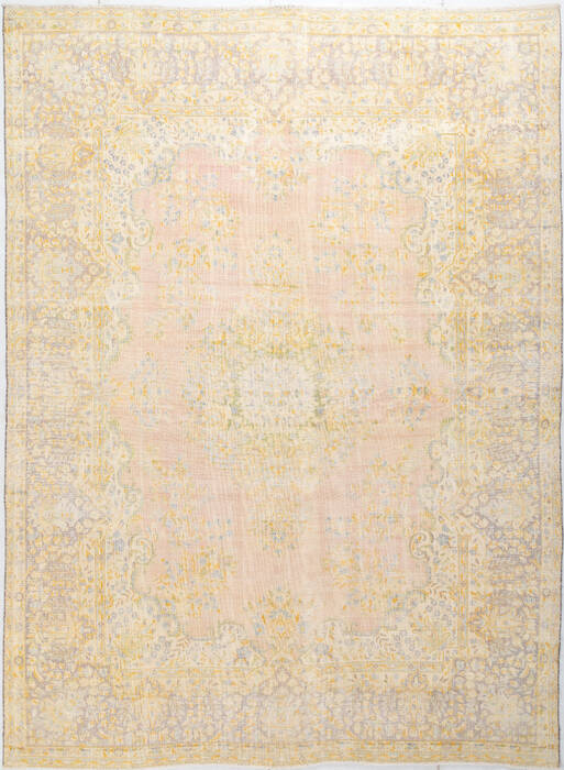 Overdyed Multicolor Hand Knotted 85 X 116 Area Rug 700-155822 Image 0