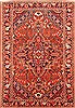 Bakhtiar Red Hand Knotted 70 X 102  Area Rug 100-20806 Thumb 0