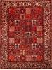 Bakhtiar Red Hand Knotted 88 X 117  Area Rug 100-21464 Thumb 0