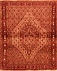 Sanandaj Red Hand Knotted 39 X 49  Area Rug 100-22325 Thumb 0