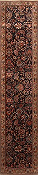 Indian Kashmir Blue Runner 10 to 12 ft Wool Carpet 22777