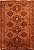 Afshar Brown Hand Knotted 44 X 65  Area Rug 100-22826 Thumb 0