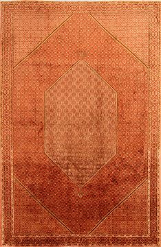 Persian Bidjar Red Rectangle 7x10 ft Wool Carpet 23200
