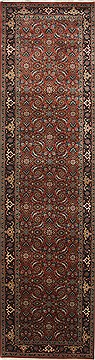 Herati Beige Runner Hand Knotted 2'8" X 9'11"  Area Rug 250-25135