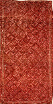 Russia Bidjar Red Rectangle Odd Size Wool Carpet 25222