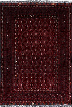Indian Kunduz Blue Rectangle 3x5 ft Wool Carpet 27437