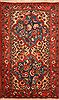 Bakhtiar Red Hand Knotted 410 X 81  Area Rug 100-27456 Thumb 0