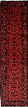 Afghan Khan Mohammadi Blue Runner 10 to 12 ft Wool Carpet 27814