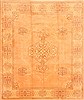 Oushak Yellow Hand Knotted 81 X 910  Area Rug 100-28730 Thumb 0