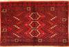 Kunduz Red Hand Knotted 35 X 54  Area Rug 100-29871 Thumb 0
