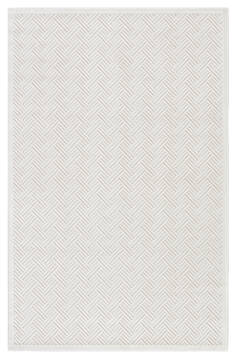Jaipur Living Fables White Rectangle 2x3 ft Acrylic and Rayon and Polyester Carpet 64685