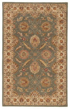 Jaipur Living Mythos Green Rectangle 5x8 ft Wool Carpet 66672