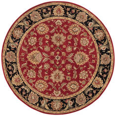 Jaipur Living Mythos Red Round 9 ft and Larger Wool Carpet 66703