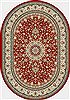 Dynamic ANCIENT GARDEN Red Oval 27 X 47 Area Rug ANOV35571191414 801-68779 Thumb 0