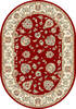 Dynamic ANCIENT GARDEN Red Oval 27 X 47 Area Rug ANOV35573651464 801-68793 Thumb 0