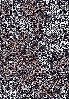 Dynamic ECLIPSE Blue Rectangle 2x4 ft polypropylene Carpet 69623