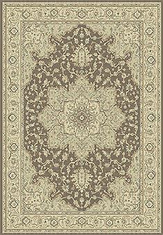 Dynamic IMPERIAL Brown Rectangle 2x4 ft polypropylene Carpet 70093