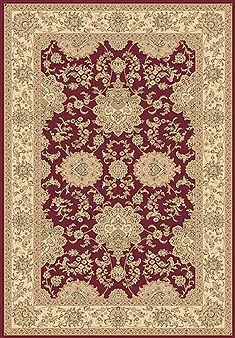 Dynamic LEGACY Red Rectangle 2x4 ft  Carpet 70477