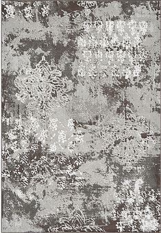 Dynamic MYSTERIO Grey Rectangle 2x4 ft polypropylene Carpet 70863