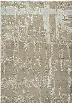 Dynamic MYSTERIO Beige Rectangle 5x8 ft polypropylene Carpet 70867