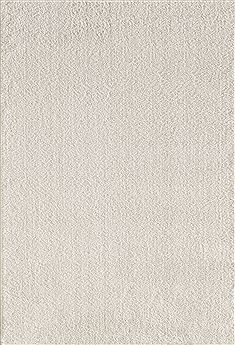 Dynamic SILKY SHAG White Rectangle 4x6 ft  Carpet 71806