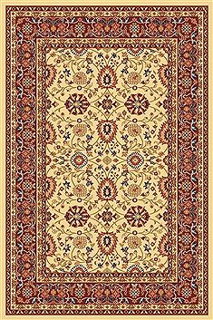Dynamic YAZD Beige Rectangle 2x4 ft  Carpet 72342