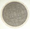 Jaipur Grey Round Hand Knotted 60 X 60  Area Rug 901-75778 Thumb 0