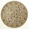 Jaipur White Round Hand Knotted 80 X 80  Area Rug 901-75794 Thumb 0