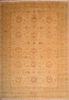Moshk Abad Beige Hand Knotted 113 X 159  Area Rug 100-75969 Thumb 0