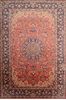 Najaf-abad Red Hand Knotted 90 X 130  Area Rug 100-75984 Thumb 0