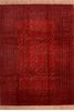 Khan Mohammadi Red Hand Knotted 84 X 114  Area Rug 100-76130 Thumb 0